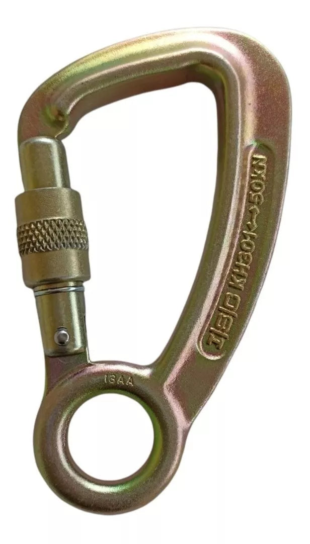 Captive Eye Karabiner Screwgate 50kN