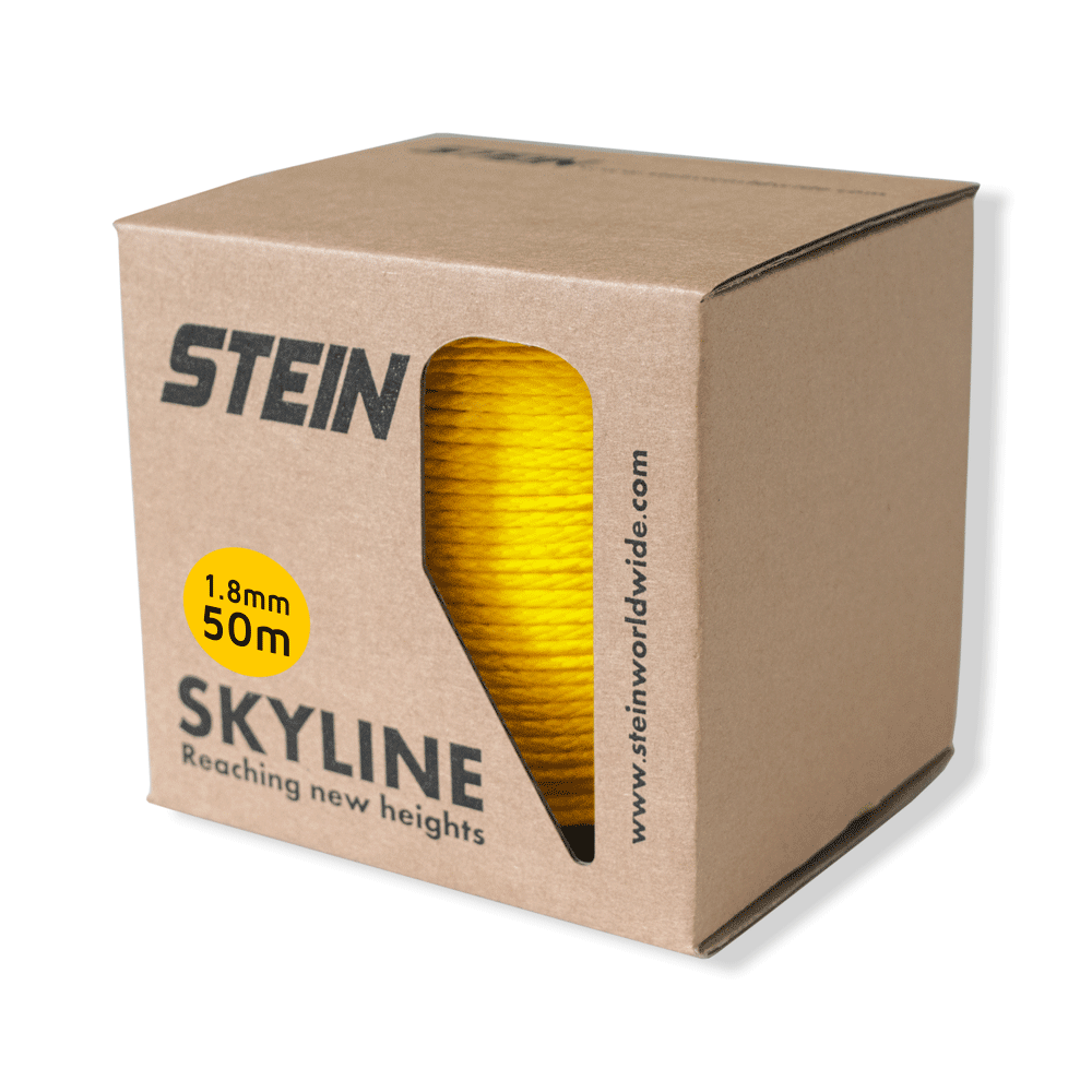1.8mm SKYLINE Throw Line Yellow 50m