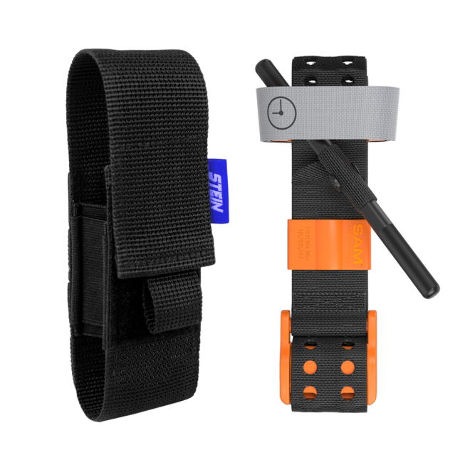 SAM XT600 Tourniquet Blue w Vault Holster