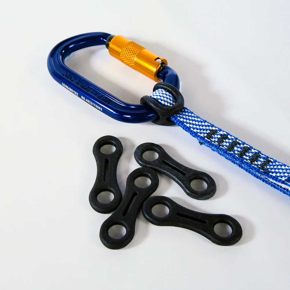 Karabiner Rubber Retainer Sling 5pk