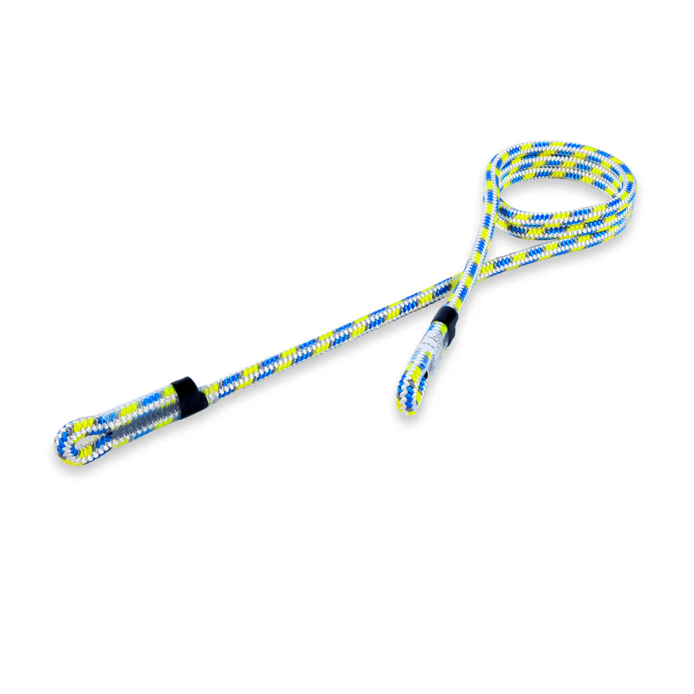 Work Positioning Lanyard 12.4mm Blue/Yellow