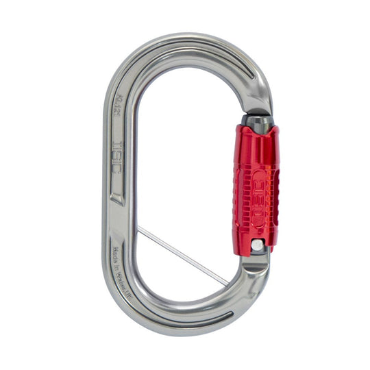 Oval Supersafe Aluminium w/ Screw Pin 25kN