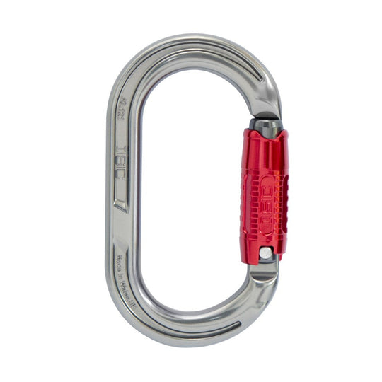 Oval Supersafe Aluminium w/ Screw Pin 25kN